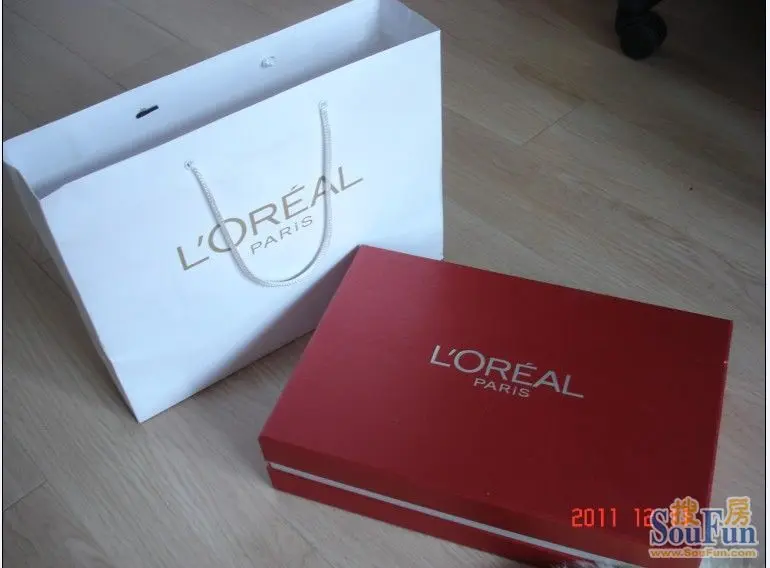 转让闲置欧莱雅化妆品一套--礼盒装,原价500+