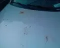 鞭炮击中爱车