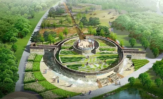 济南园博园--齐鲁园设计方案2 -绘于九天之上