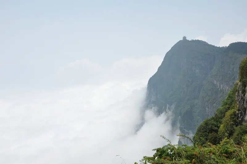 登山的乐趣:峨眉山