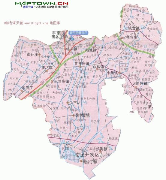 唐山各区县地图-庞歌-搜房博客