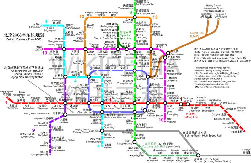北京地铁10号线图片