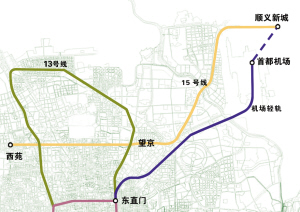 京城地铁线路全图