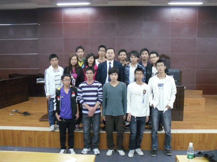 2010年11月19日在东莞理工学院的讲座