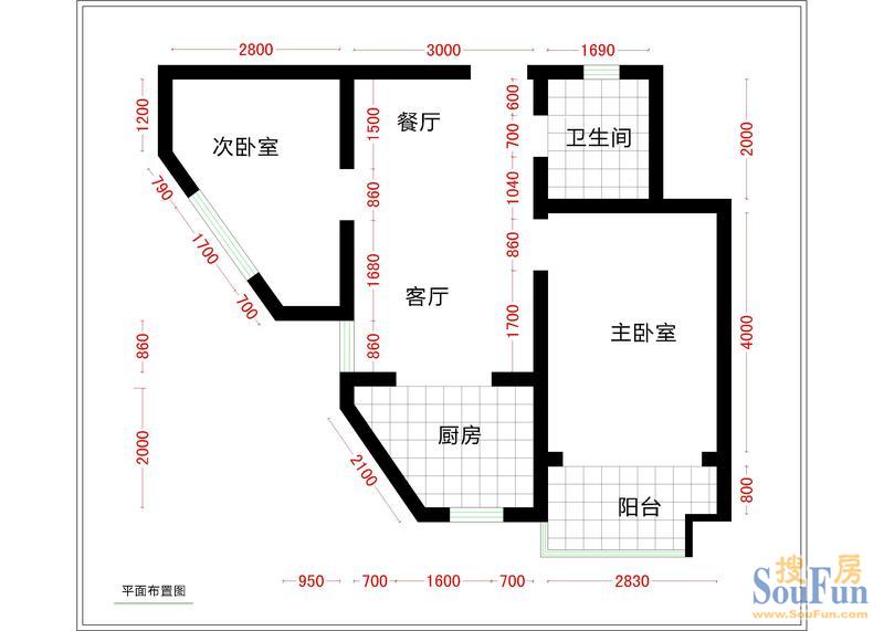 【搜房装大——免费设计】户型平面图,房子是地暖的,关于地板有没有好