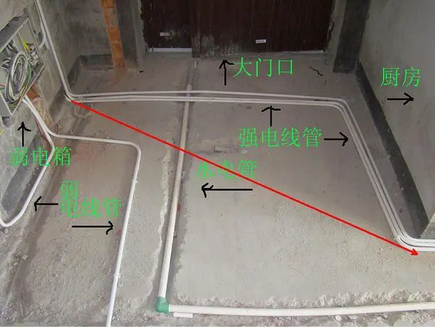 发发牢骚,谈谈水电改造中,电路是横平竖直的好