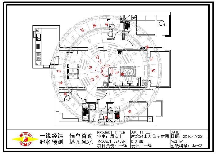 经典设计-北京香雪兰溪小区住宅装修家居风水设计