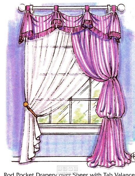 手绘中的窗帘风情-lds_莎琪-搜房博客