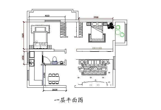 80平米两室一厅设计图,两室一厅最佳户型图 两室一厅,80平米小户型,准备搭阁楼,装修预算5万,求户型设计方案和