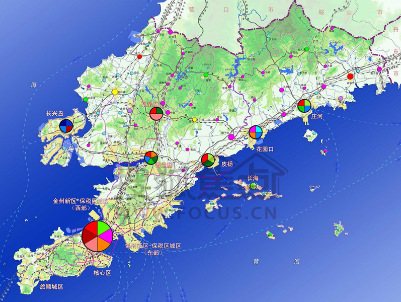 图:大连2010-2020规划图(转)