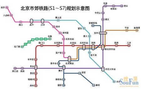 燕郊交通的希望--s5号铁路线_业主论坛-北京搜房网