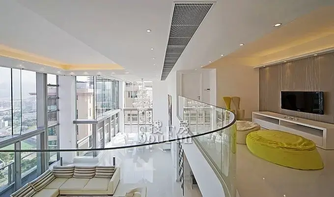 三里屯SOHO公寓四居室客厅装修_三里屯SOH